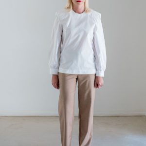 White Poplin Shirt