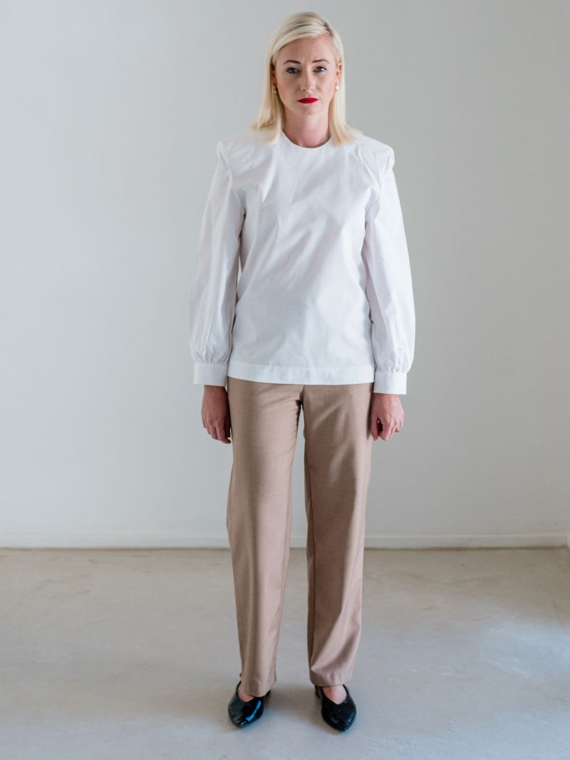 White Poplin Shirt