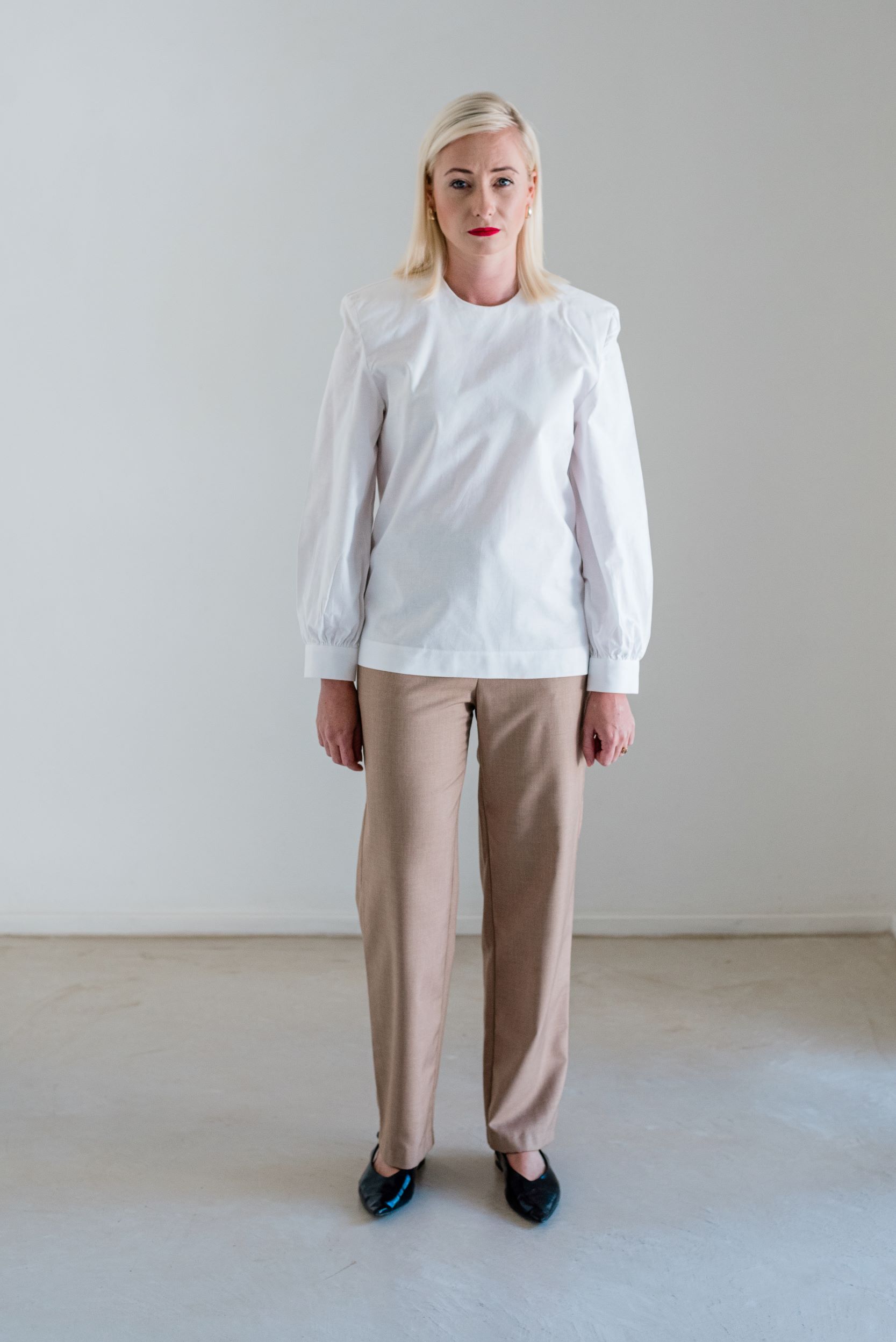 White Poplin Shirt
