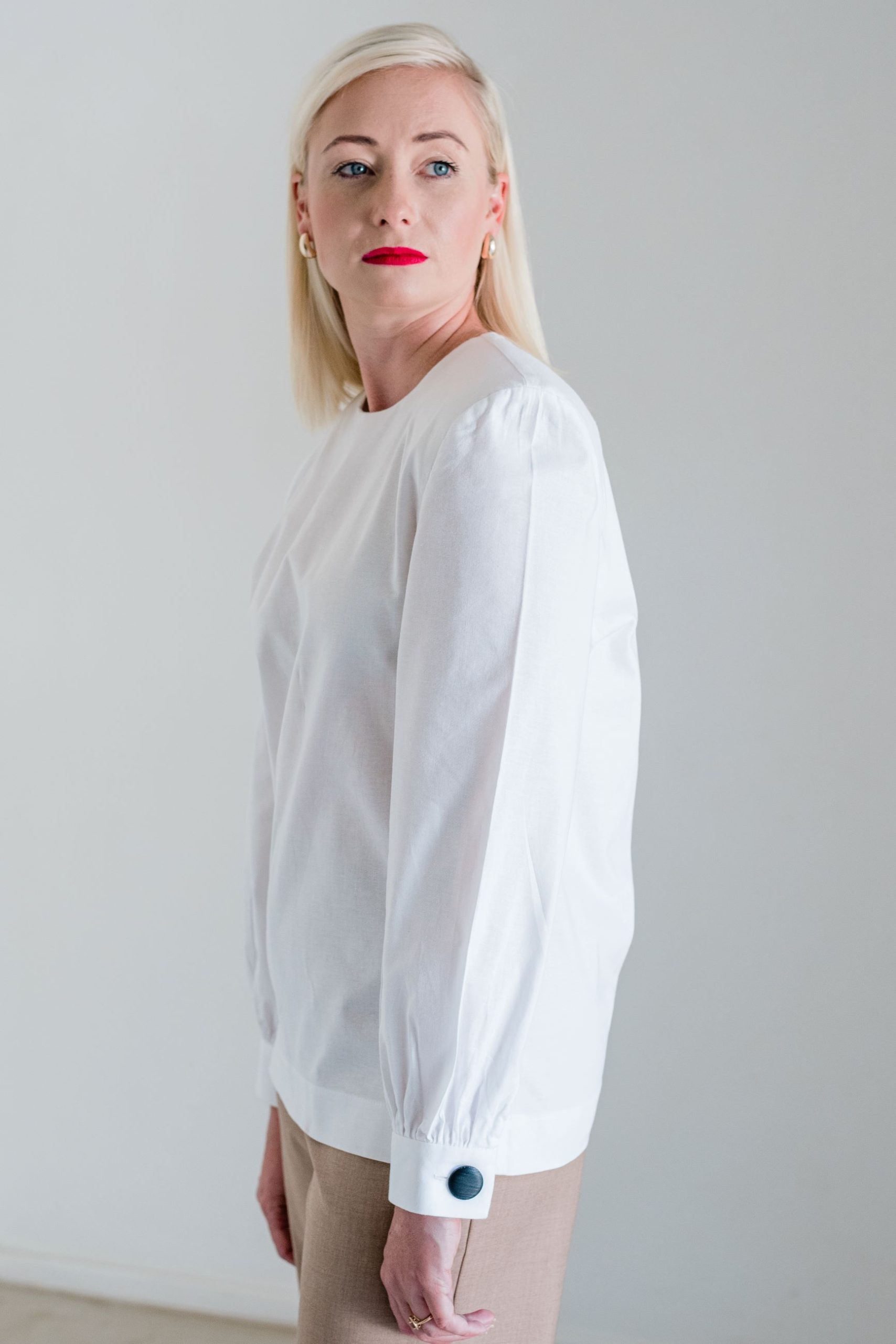 White Poplin Shirt - Image 2