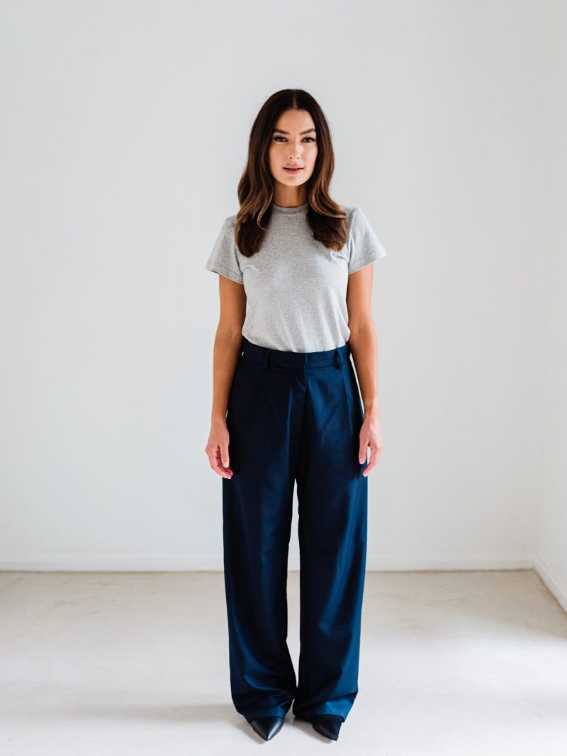 Everyday Effortless Pant - Deep Navy