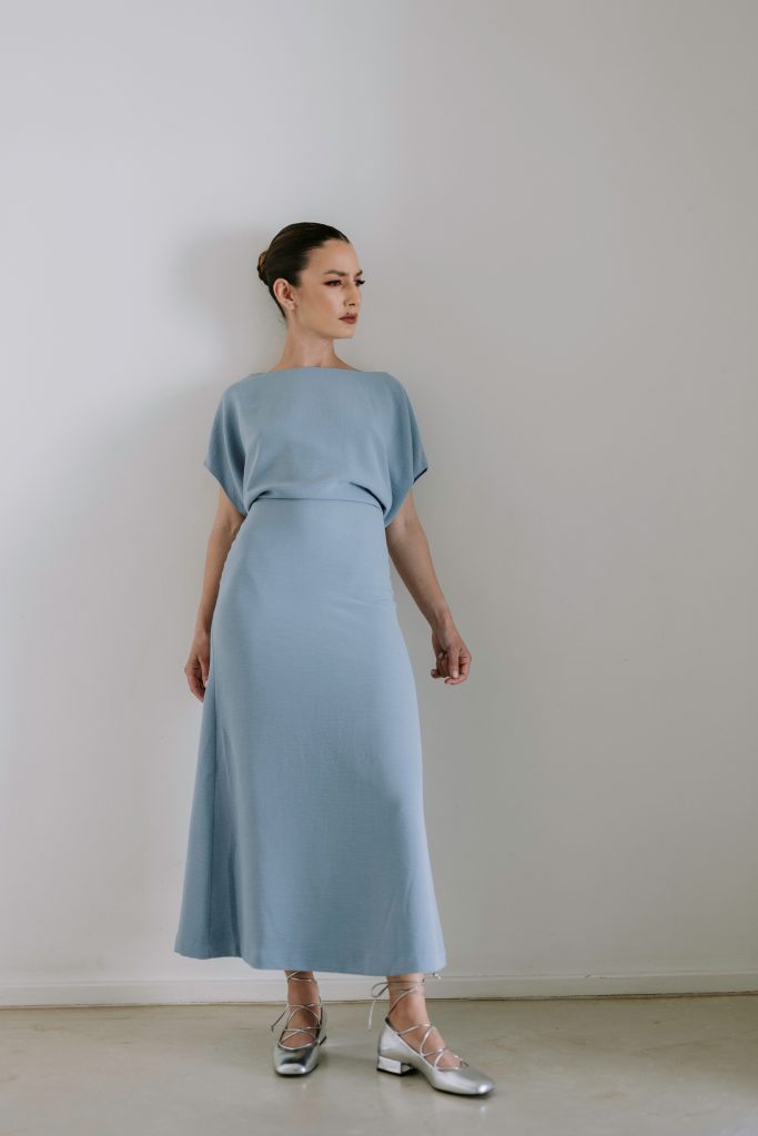 Slouch Waist Dress – Mistral