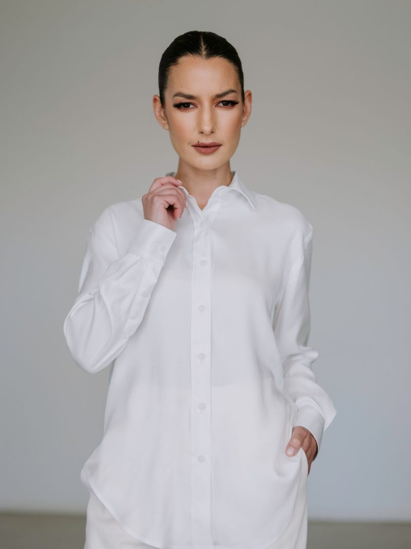 Relaxed Summer Shirt - White