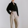 The Everyday Effortless Pant - Stone
