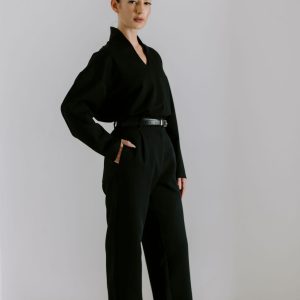 The Everyday Effortless Pant – Black