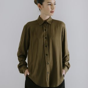 Crepe Shirt - Hazel