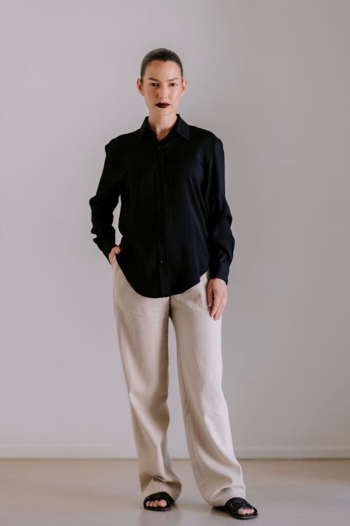 Relaxed Summer Shirt - Black