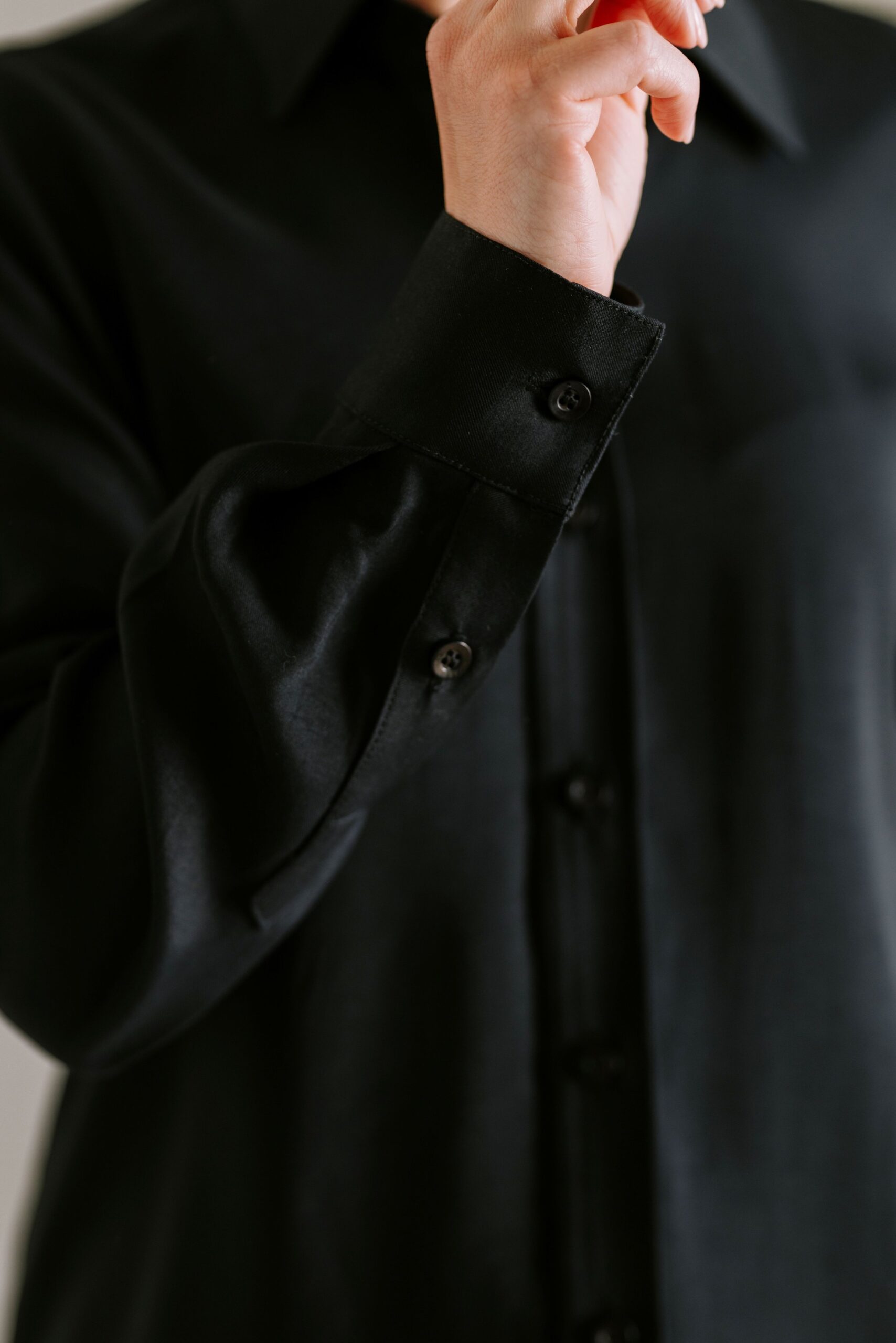 Relaxed Summer Shirt - Black - Image 5